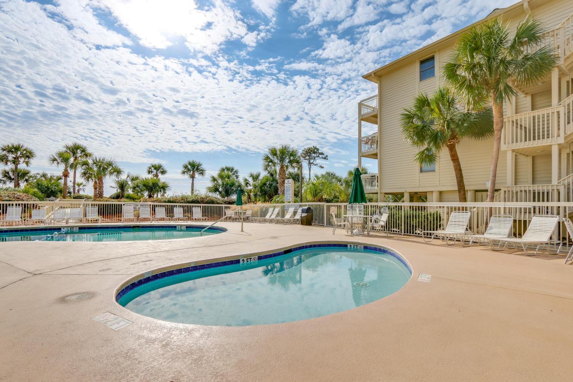 Вилла Breakers Oceanfront Getaway With Amazing View And Pool Хилтон-Хед-Айленд Экстерьер фото